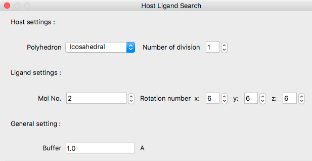 Host Ligand Search