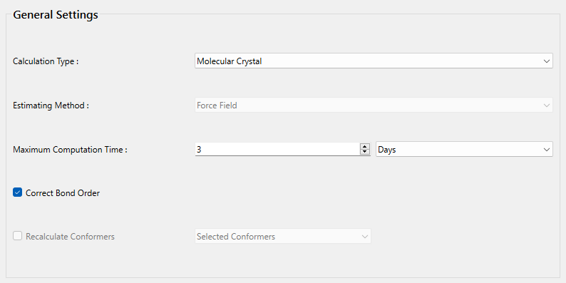 General Settings