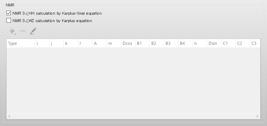 NMR Dialog DMB