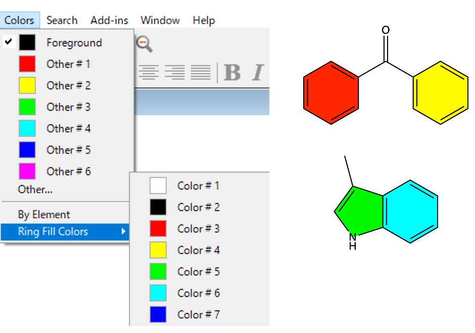 RIng Fill Colors