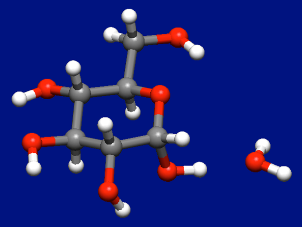 Global minimum Glucose Water