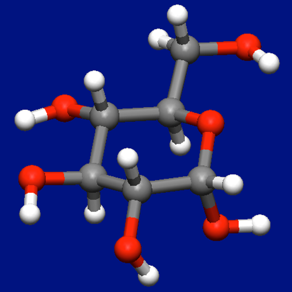 alpha-Glucose conformer